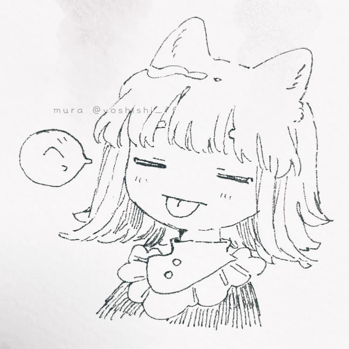 つい落書きしちゃうってわけ 