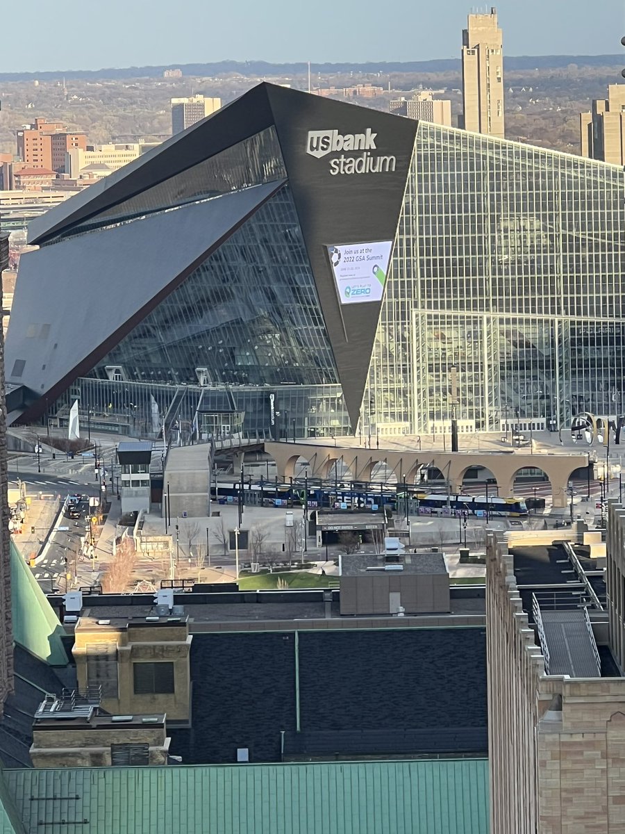 TheRisingNFT's tweet photo. View from tomorrow nights party!  The balcony literally wraps around the whole building! https://t.co/No6tQhlh1L