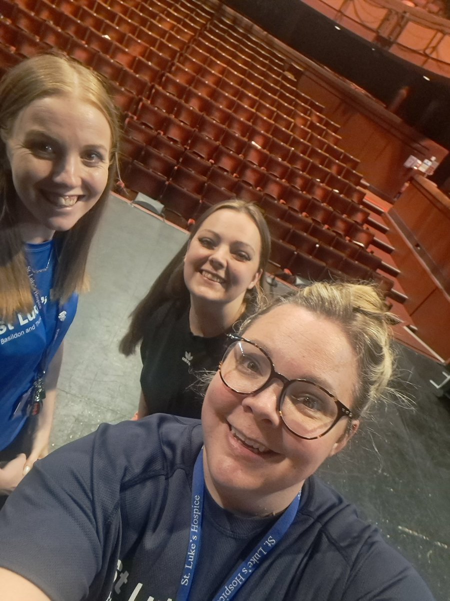 The crew is arriving 😎 💙💛 <a href="/StLukesHospiceB/">St. Luke's Hospice (Basildon & District)</a>