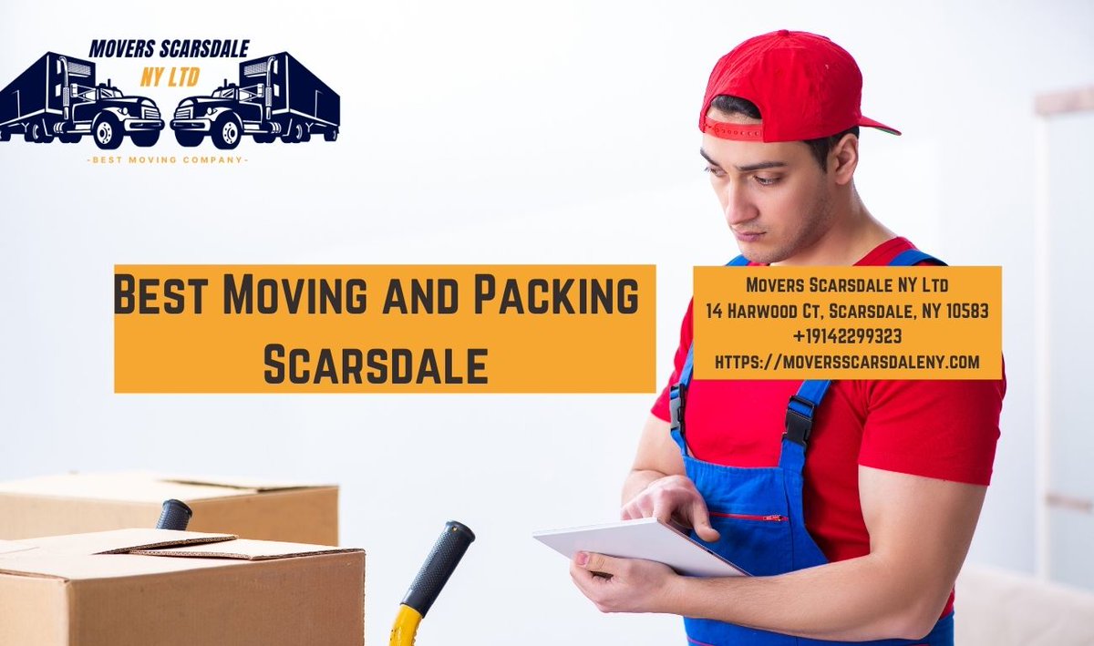 #1 Long Distance Movers Scarsdale

Movers Scarsdale NY Ltd

14 Harwood Ct, Scarsdale, NY 10583

914-229-9323

moversscarsdaleny.com

youtu.be/6gW7myFXHDY

youtu.be/6Ayl-GoasCE