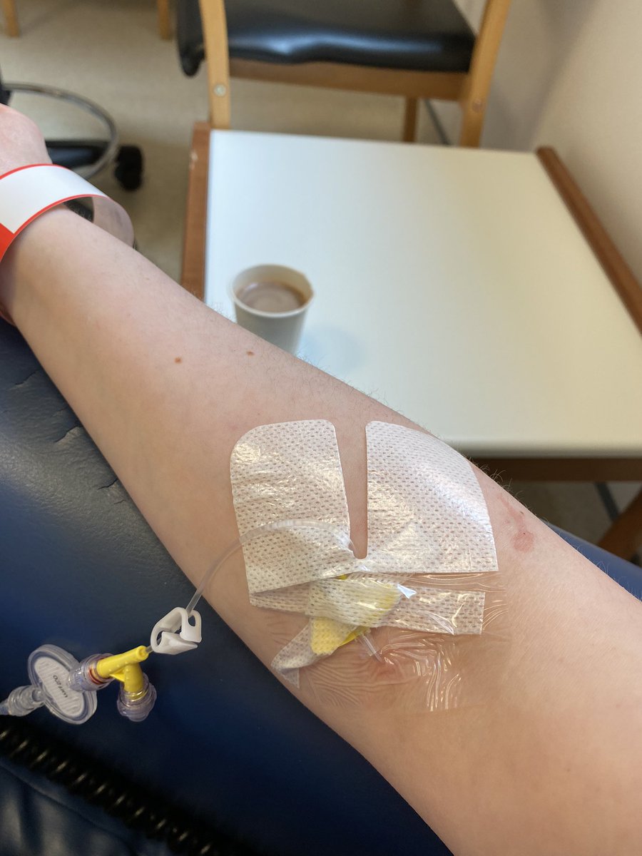 Infliximab time

#WorldIBDDay2022 
#WorldIBDDay 
@IBDSuperHeroes 
@CrohnsColitisUK 
#crohnsdisease