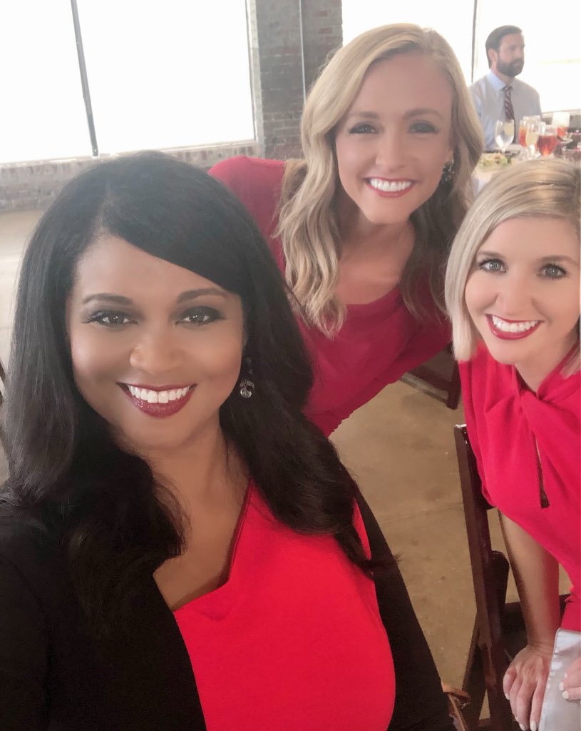 CarlaWVTM13's tweet photo. Hanging out with these lovely ladies for #BHAMGoRed luncheon today! @BrittanyWVTM13 @SarahWVTM13 https://t.co/imEyHF918O