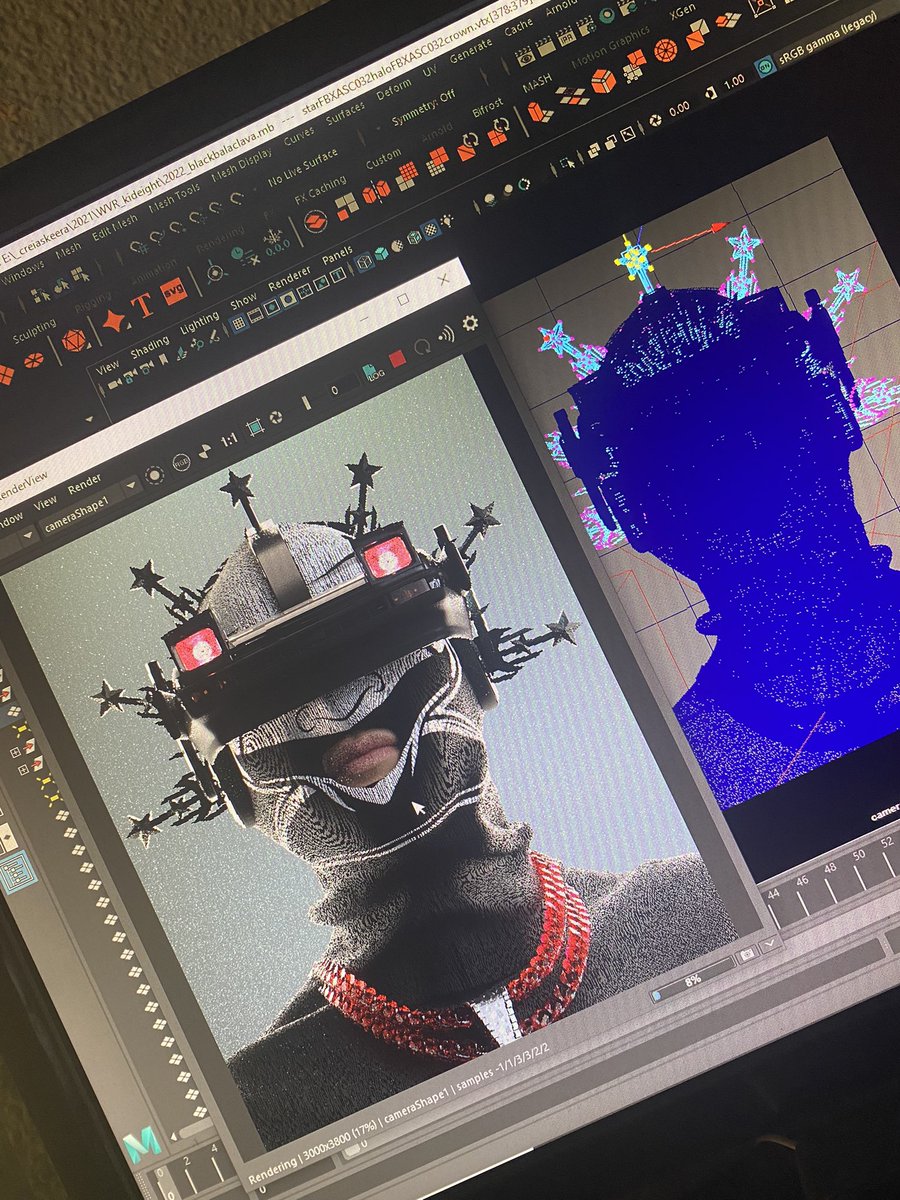 creiaskeera's tweet photo. GM everyone #NFTCommumity 👻
Building some #wvrmodes shit
Feelin’ like the old dayz😈
STAY TUNED👀
#NFTProject #nftcollector #NFTs #nftspace https://t.co/5qRHuBP9MG