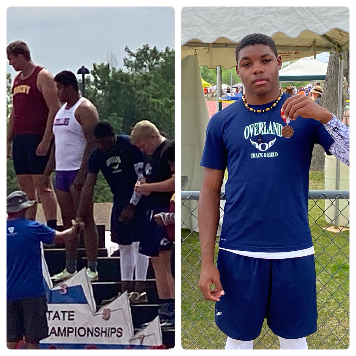 Overland Athletics (@weareoverland) on Twitter photo Congratulations to FRESHMAN Jarrius Ward on his 5th place finish in discus at the 5A State Championships! We are proud of you Jarrius! <a href="/CCSDATHACT1/">Cherry Creek Schools Athletics & Activities</a> <a href="/aurorasports/">Sentinel Prep Sports</a> <a href="/CHSAA/">CHSAA</a> Congratulations to FRESHMAN Jarrius Ward on his 5th place finish in discus at the 5A State Championships! We are proud of you Jarrius! <a href="/CCSDATHACT1/">Cherry Creek Schools Athletics & Activities</a> <a href="/aurorasports/">Sentinel Prep Sports</a> <a href="/CHSAA/">CHSAA</a>