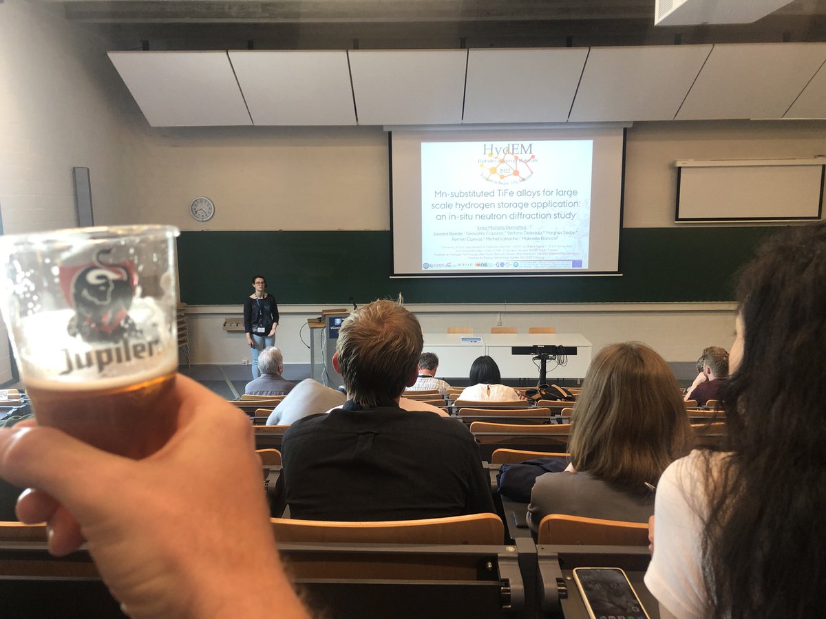 Conferences and beer - way to go!  #HydEM2022