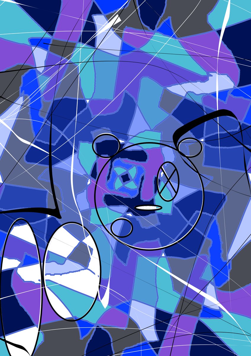 PicassoJR9's tweet photo. Wooot, minted &amp; listed 3/3 NEW #NFTs to the ´Picasso-junior´-collection, all based on the $ETH-blockchain.

´Picasso Jr X ABSTRCT´
$ETH 0.01 , 1/1
 Picasso-junior collection.
https://t.co/6gewkEoOsk
Feel free to visit and to RT-LIKE-FOLLOW!🥰
#NFTCommunity #PicassoJR https://t.co/cDhUbsdKEt