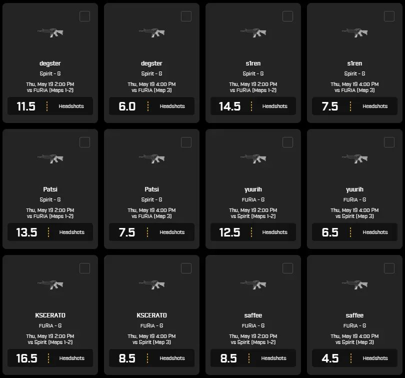 RotoRadar's tweet photo. Last night through this morning, @LinkDFS and the #RadarSharpEdge community have been breaking down the headshot props for the Spirit vs. FURIA game on @PrizePicks!
There's still 1️⃣ hour until the game starts.
Get all the info for free ▶️ https://t.co/L5TAbPEHJw https://t.co/CPzO9vaG03
