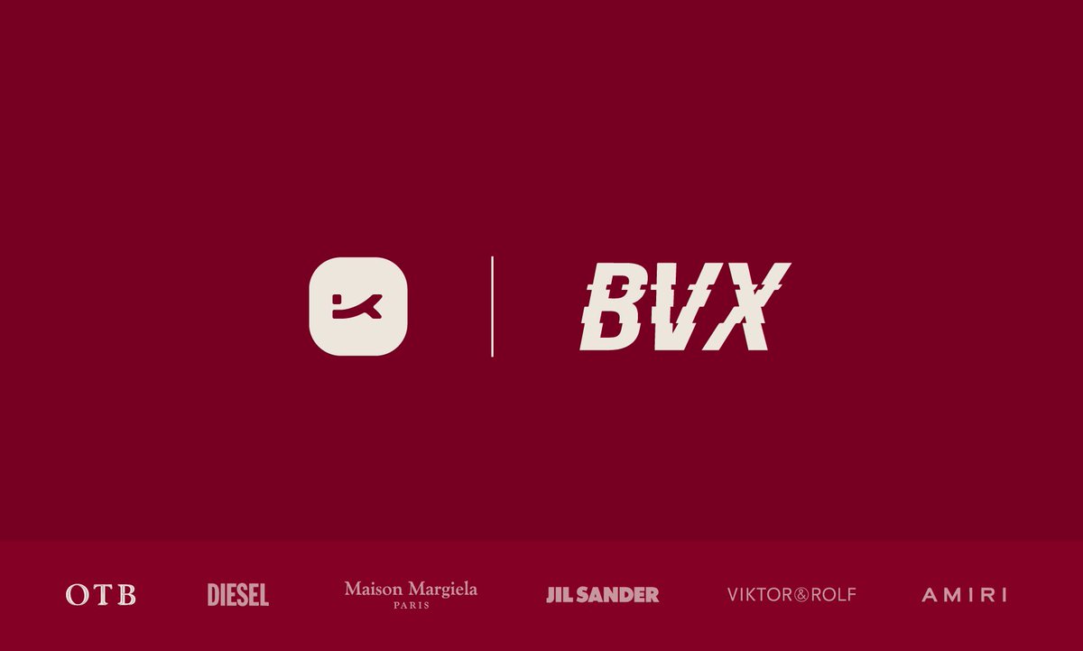 We are glad to announce our long-term strategic partnership with BVX [@otb_group].

Our team will be working close side with their brands - <a href="/DIESEL/">Diesel</a>, Maison Margiela &amp; Jil Sander.

Web 2 bridging to Web 3 🔁

Find more about OTB here: otb.net