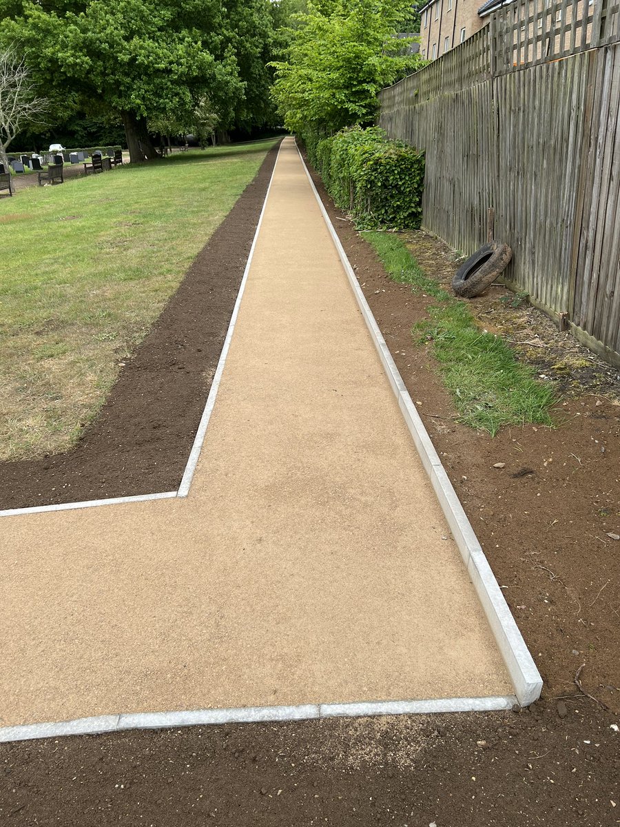 jdma_paving's tweet photo. New #footpath completed this week in Costessey #Norwich on behalf of Costessey Town Council, #kerb #groundworks #jdma #norwich #norfolk https://t.co/nltzjeytqY