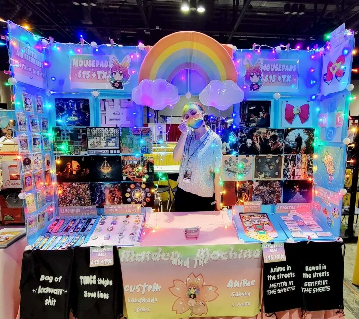 maiden_machine's tweet photo. This is it! We're here at @megaconorlando !! This convention center is humongous!! I'm excited to see how this weekend goes!! 🌸🫶🌸 Send good vibes my way! 
.
.
.
#megacon #megaconorlando #anime #otaku #weeb #comicon #animeconvention #gameconvention #artistalley #conseason https://t.co/Nc0FiVPgL5