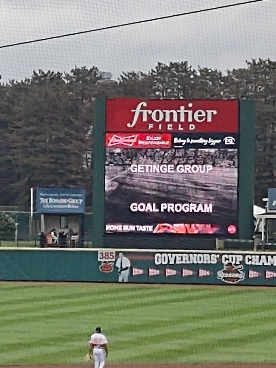 GOALisGreat's tweet photo. Enjoying a day at the ball park! A little rain delay didn't stop us from having a great time! โพ @RocRedWings #goalisgreat #frontierfield https://t.co/VHj0IbCryC
