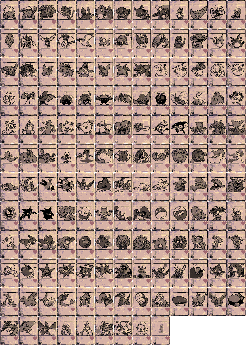 ContentlyF's tweet image. Weekend project: #Pokemon #Inscryption crossover