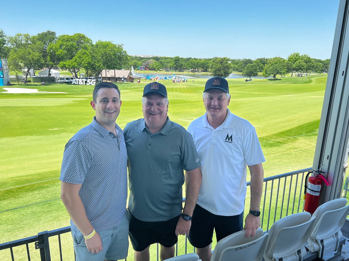 MercuryGSE's tweet photo. We wanted to share pictures of our team out at the golf course! They participated in the AT&amp;T Byron Nelson PGA Tour Golf tournament, which took place at TPC Craig Ranch, with United Rentals and @SouthwestAir 
Mercury Keeps it Moving!
#MercuryGSEkeepmoving #aviation #cargo https://t.co/cS51XZ5Pb8