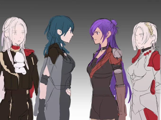 シェ♀レス、アリよりのアリ…
原作時空のエデとレス、無双時空のシェとエデ…バチバチにやり合うのかと思うと楽しみになる 
