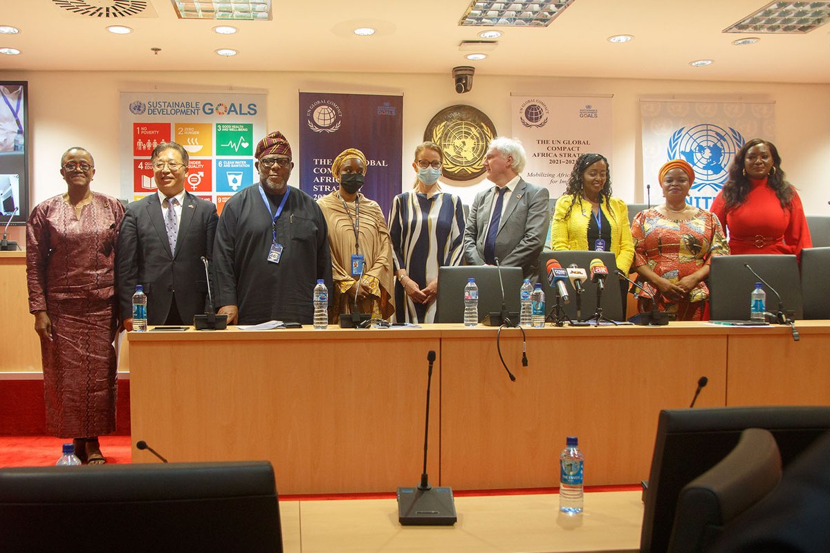 globalcompact's tweet photo. 🎉 Today, we launched our Africa Regional Hub in Abuja🇳🇬. With this Regional Hub, we aim to mobilize, accelerate and scale-up the impact of responsible business across the continent and drive forward our #Africa Strategy. 👉 Learn more: https://t.co/TbYHGvN4uX

#UnitingBusiness https://t.co/myDgb1RlzL