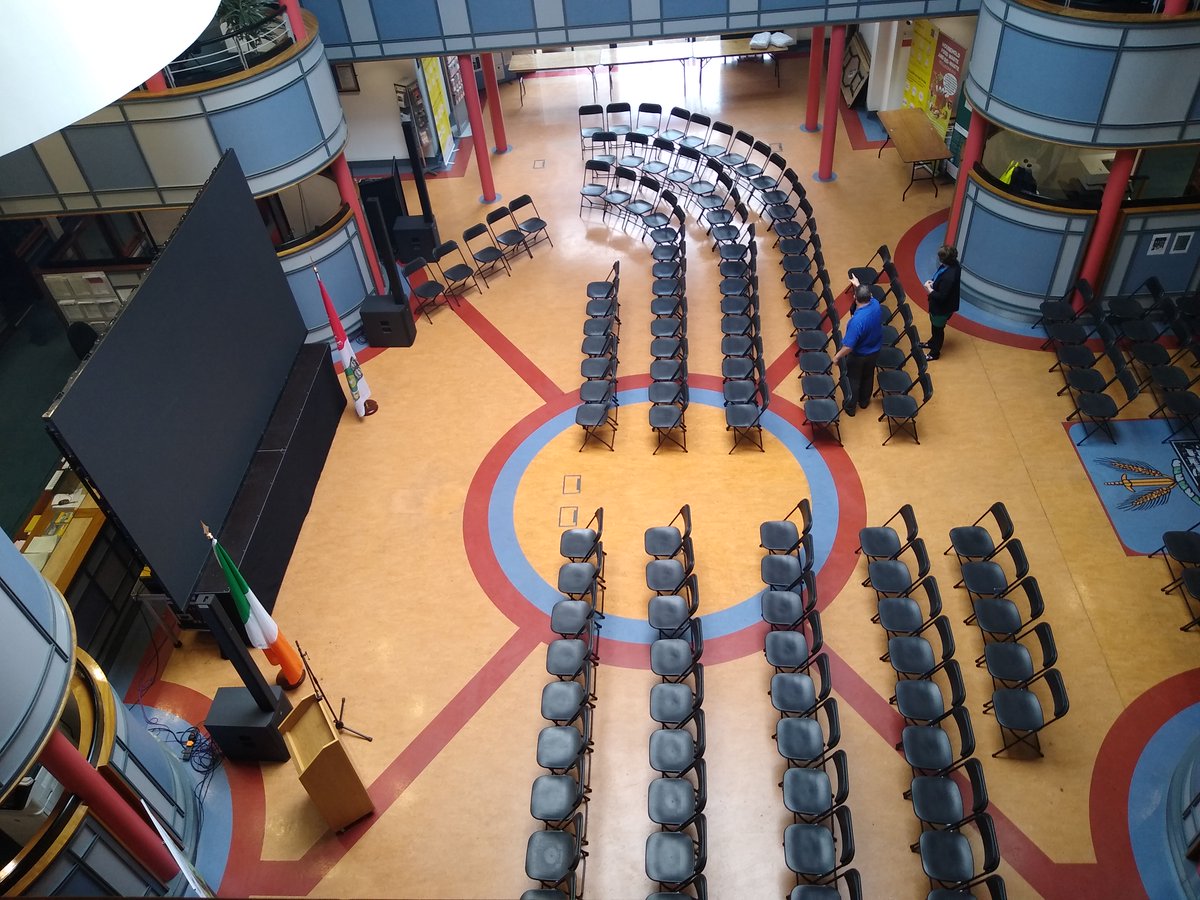 louthcoco's tweet photo. If you build it they will come?
@louthcoco all set up for the Covid Volunteer Recognition Event this evening. Looking forward to the speech from the Minister @joefingalgreen and meeting some fantastic Volunteers.

@DeptRCD @volunteerlouth #NVW2022 @voluntireland https://t.co/RXyDZ4yEPP