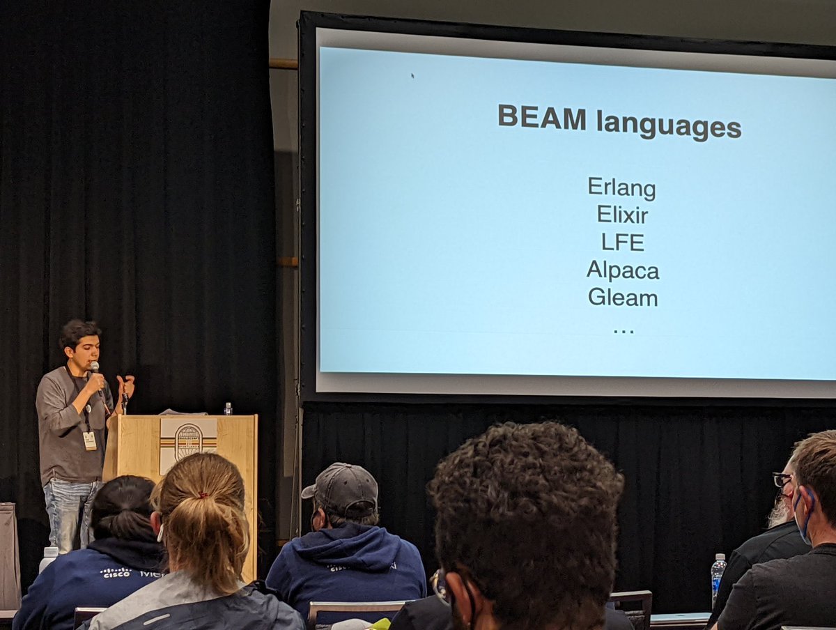 Gave a BEAM/ErlangVM concurrency model lightning talk at <a href="/railsconf/">RailsConf</a>. Slides by the legendary <a href="/sasajuric/">Saša Jurić</a> 

#myelixirstatus