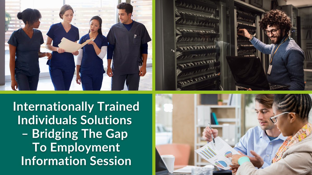 COSTI_org's tweet photo. Our #ITISolutions Bridging The Gap To #Employment Program provides assistance to #Peel & #Yorkregion residents who are #InternationallyTrained in #Finance, #Accounting, #IT, #Healthcare or #Engineering. Virtual info session on May 20, 10β11am. Register at https://t.co/YAdUeTS6Dp. https://t.co/rnK7OPnIFB