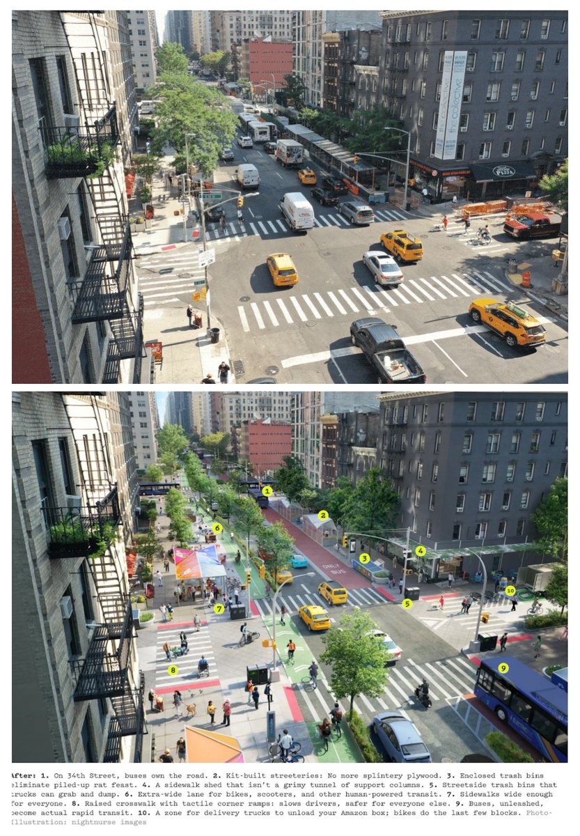 Calle Arlegui en Viña tiene todo el potencial para una transformación así, que privilegie el transporte público y la movilidad de peatones y ciclos. Fomentaría aún más el comercio tradicional del sector (mercado, feria, etc) <a href="/MacaRipa/">Macarena Ripamonti</a> <a href="/mfc_valpo/">Furiosos Ciclistas Porteños</a> <a href="/mueveteCL/">MUEVETE</a> <a href="/JuanCaMunozA/">Juan Carlos Muñoz Abogabir</a>