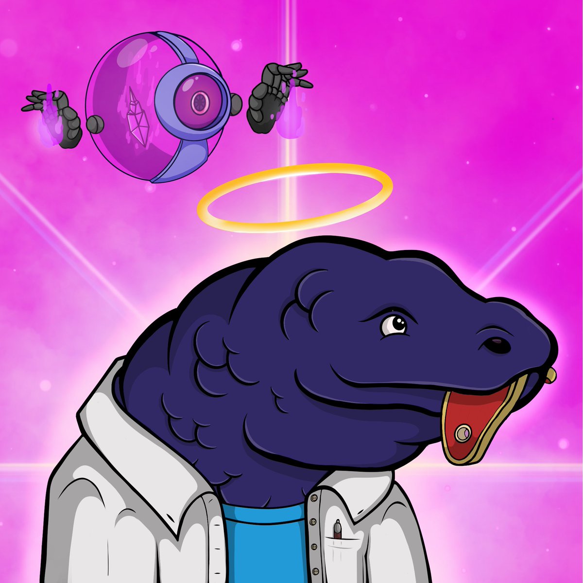 GROOK GROOK SNEAK PEEK!

Cromodo Dragon LVL. 1 equipped with Magic Bot
 🐉+🤖

#CRO #CROFAM #GROOK #LFGROOK #NFTCommunity