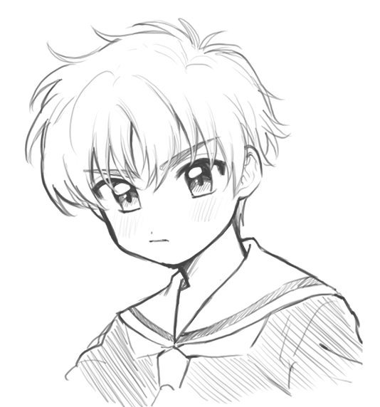 通話しながら描いたしゃおらんくん 