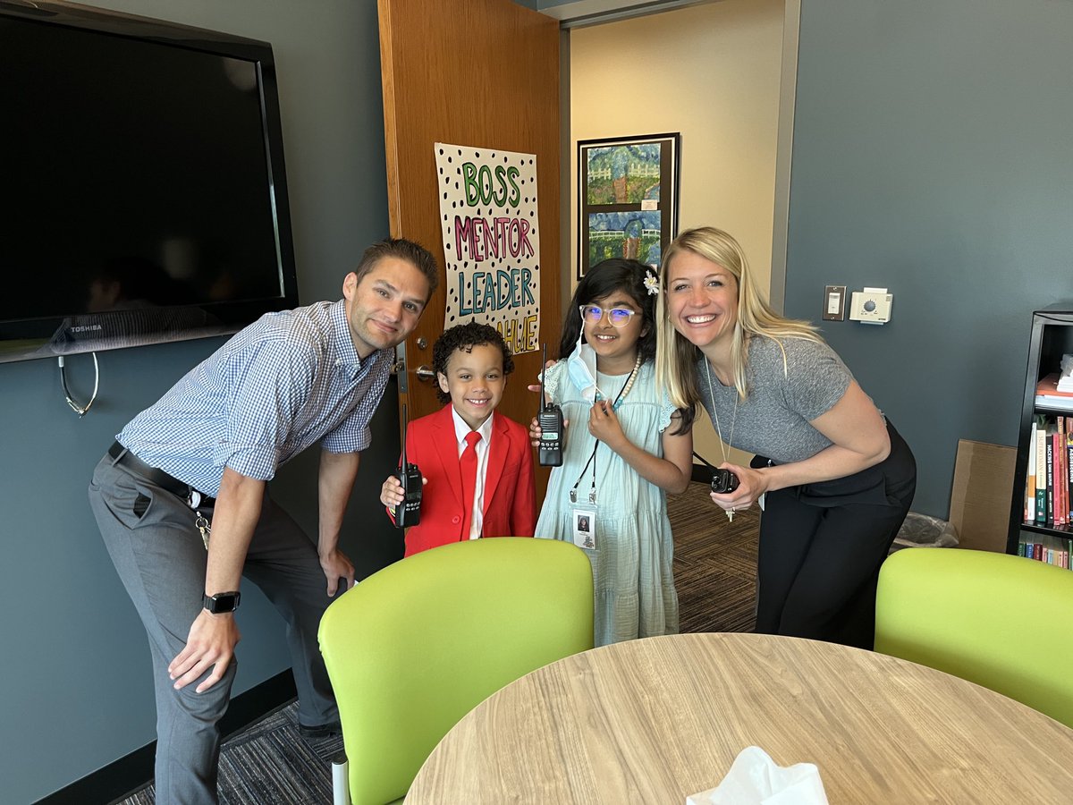 ⁦<a href="/MrC_BV/">Cade Chace</a>⁩ and I had amazing help today with additional principals for a day!