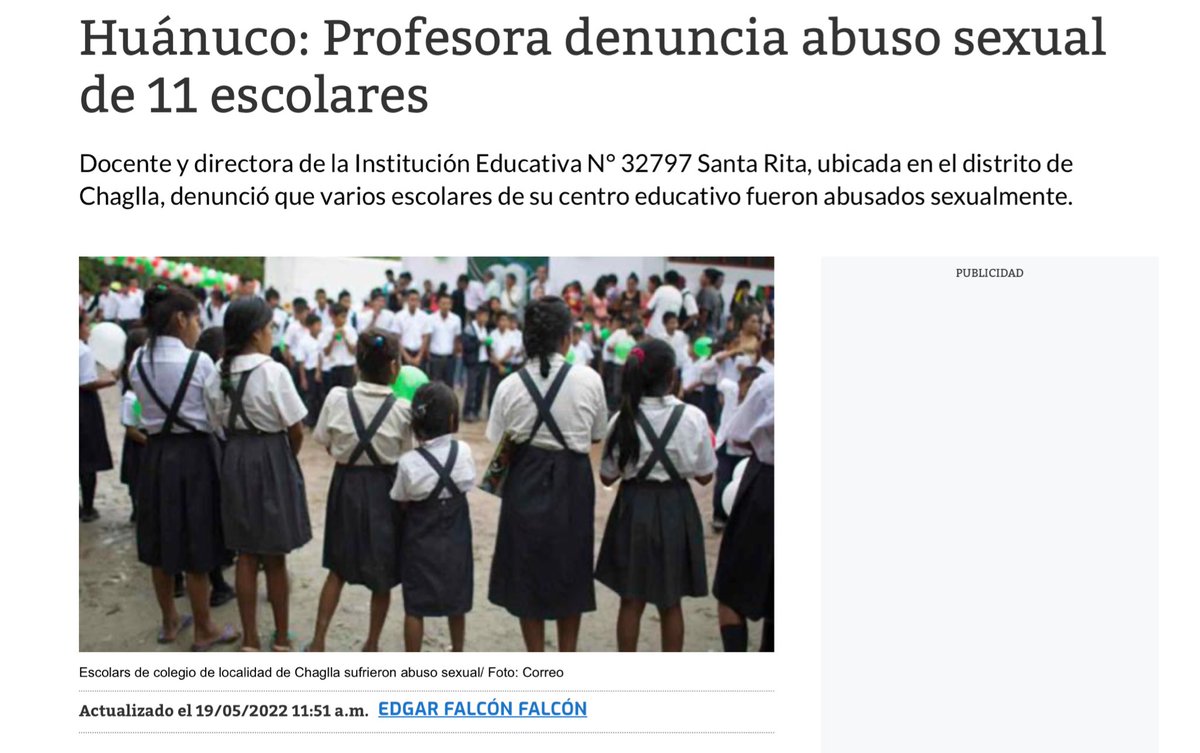 jesusverdeL's tweet photo. Disculpen, en que país de mierda estamos donde la violación de menores se ha normalizado y esto simplemente no interesa ¿? https://t.co/7RJXRs5Qs5