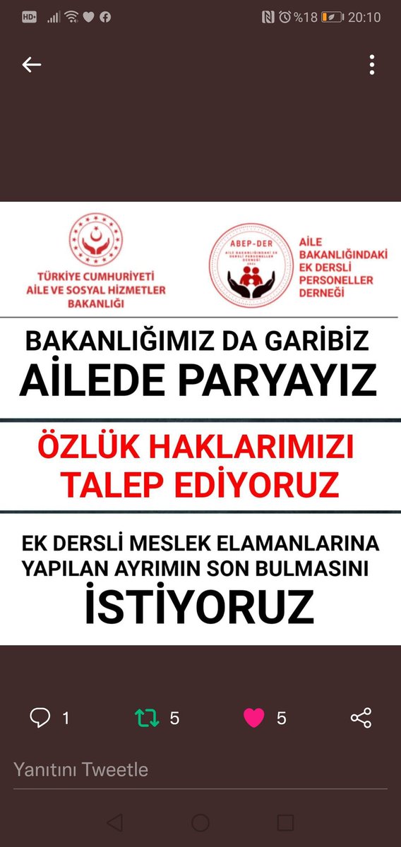 Sayın bakanım yıllardır her türlü mecradan şahsınız ve seleflerinize durumumuzu açıklamaya,zor durumlarda olduğumuzu aktarmaya çalıştık.Artık icraat vakti gelmedi mi ? 

AiledeAsgari ÜcretaltıMaaş 

<a href="/deryayanikashb/">Derya Yanık</a> <a href="/RTErdogan/">Recep Tayyip Erdoğan</a> <a href="/dbdevletbahceli/">Devlet Bahçeli</a>