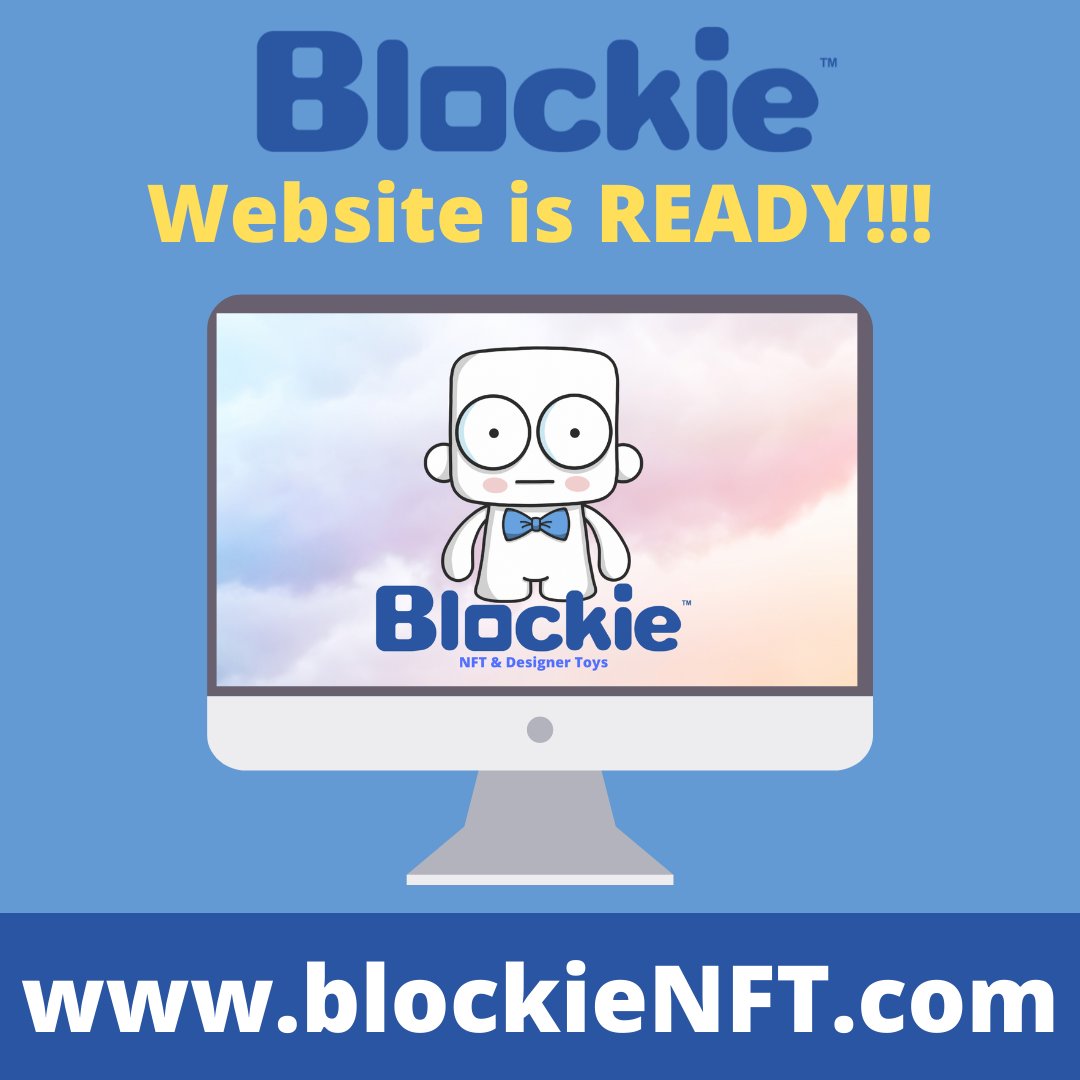 Our website is now live! Feel free to check it out to get more information about Blockie!! 🎉

#NFTs #Solana #SolanaNFTs #Arttoys #DesignerToys #Blockie