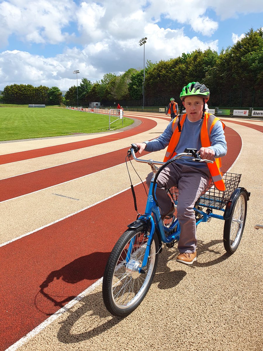KerryRSP's tweet photo. What a day we had at our Cycling Taster Event for our local Disability Services. Loads of smiles and excitement in celebrating #BikeWeek Kerry.
๐๐Well done everyone
#ClickIntoGear #BikeWeekKerry https://t.co/SjdzXhHrrk