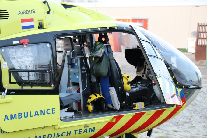 Traumahelikopter opgeroepen naar #HoekvanHolland in verband met een medische noodsituatie. https://t.co/4cregZyp3n
