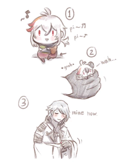 綾万…と言い張りたい (wakazuha)
mochi kazuha &amp; mochi thief Ayato 