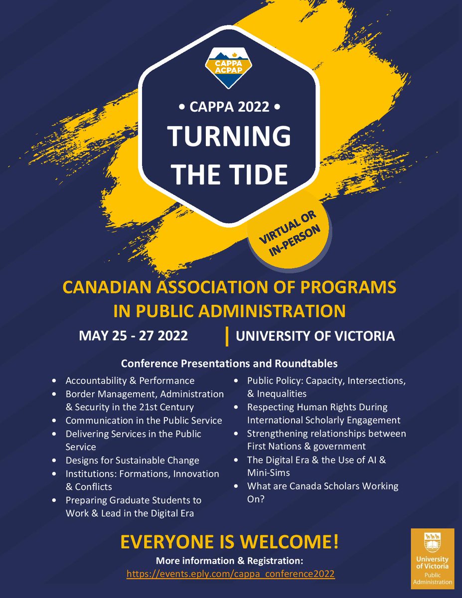 UVic School of Public Admn (SPA) tweet media