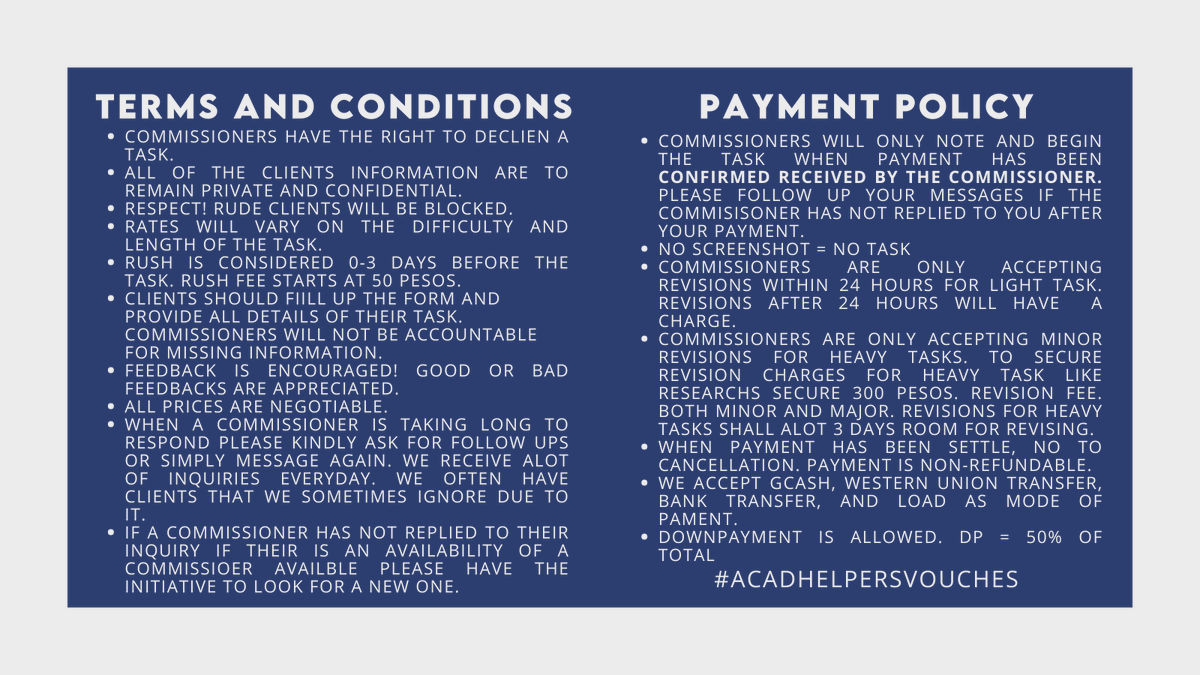 Engr. AcadHelpers | Research • Write Up • Graphics tweet media