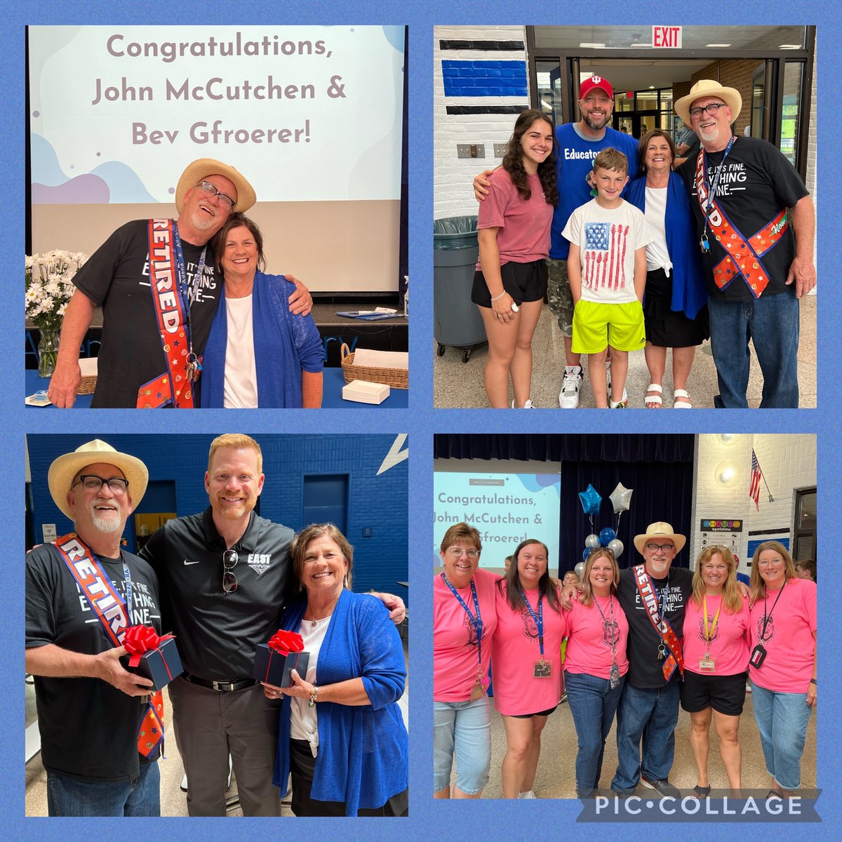 Retirement Celebration for Mr. John and Bev! We will miss you. 😘 <a href="/AdenaAllstars/">Adena Elementary</a> @Adena_AP <a href="/JohnMattingly23/">John Mattingly</a>