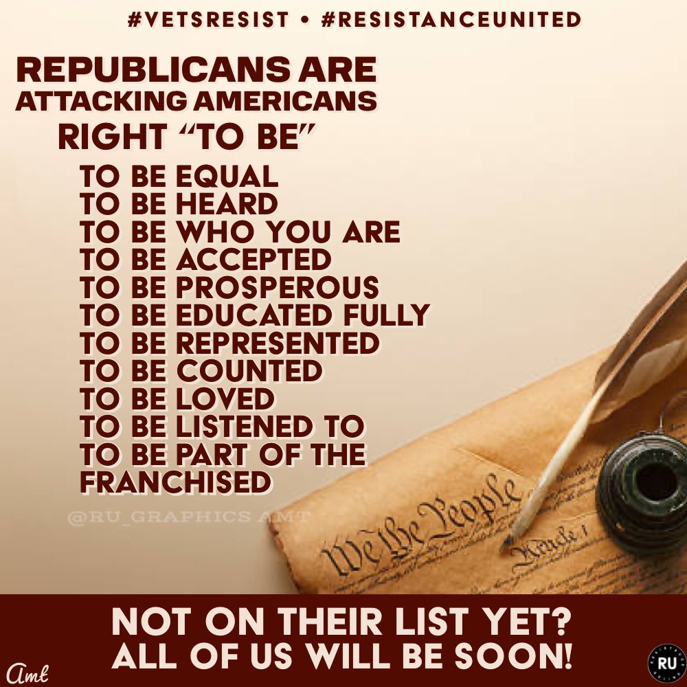 ru_graphics's tweet photo. "Let me be..."
Let me count the ways Republicans will oppress you⤵️
Oh You're a white cis-gender male so not oppressed?
Think again, pal
Republican➡️Low wages with no⬆️in fed minimum wage in >10 years
⬆️taxes on working class⬇️for wealthiest
#GOPOppression
#ResistanceUnited https://t.co/0ZDuGKeFMG
