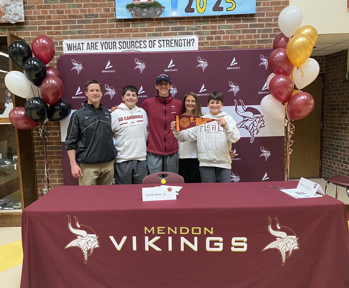 Mendon Basketball celebrates these two seniors today as they share their commitment to continue playing Hoops in College! We are very proud of these guys, and can’t wait to support them in their next chapter! <a href="/PCSDAthletics/">Pittsford Athletics</a> <a href="/PrimetimeBall_/">Primetime585⭕️</a> <a href="/kidder_lindley/">Kidder Lindley</a> <a href="/ConnerRook3/">Conner Rook</a>