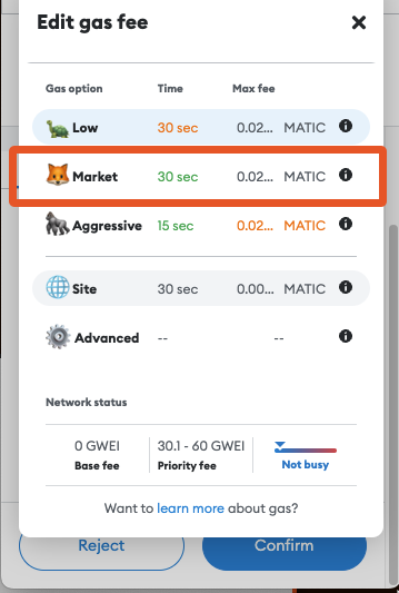 SpiderFrendsNFT's tweet photo. Change the metamask gwei to market if you are not able to mint via the Website! https://t.co/IUCZ4Ay4B8