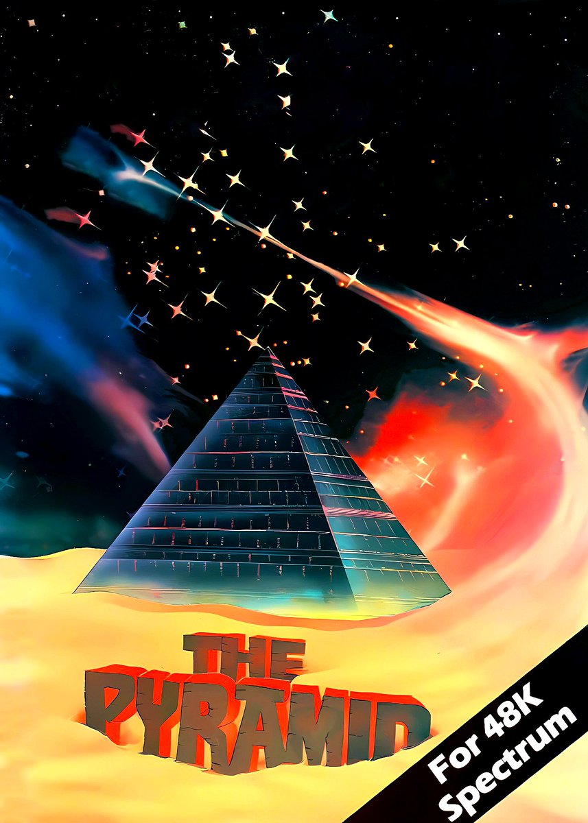 GaryArnott's tweet photo. @leither_mark So Pruddy! 😍
#ThePyramid #ZXSpectrum #Retrogaming #Retrogames #Ziggy #FantasySoftware #1980s #80s #GameArt #Artwork #Art #Nostalgia https://t.co/W1ZFwymUmp