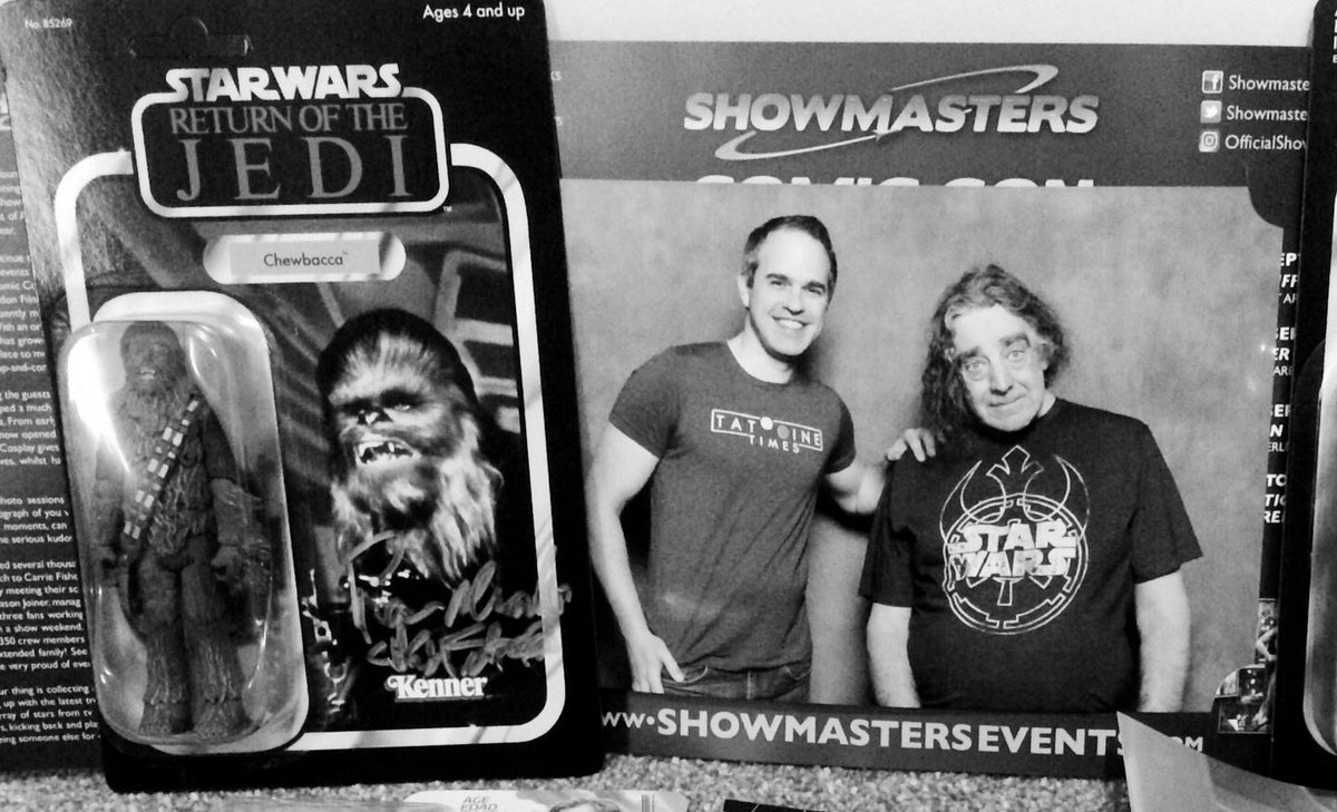 StarWarsSucker's tweet photo. Happy Birthday Big man
#RIPPeterMayhew
#RIPChewbacca https://t.co/SL5v9kTpT5