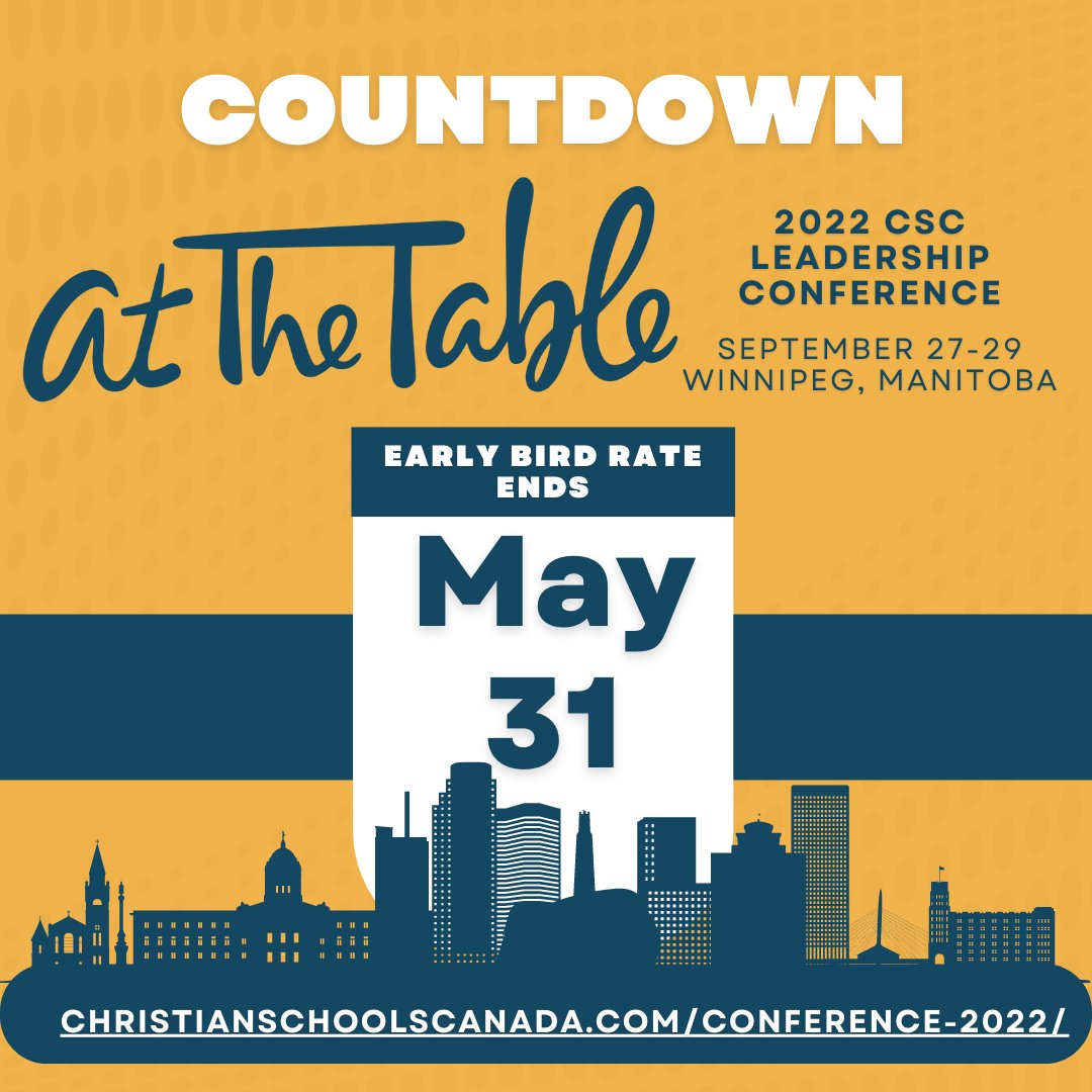 The Prairie Centre for Christian Education (@prairiecentre) on Twitter photo Hoping to see you in Winnipeg at the #CSCconference2022!! Click the link for more information and to register for #earlybird - tinyurl.com/2p8mv2kz
<a href="/ChristianSchCan/">Christian Schools Canada</a> <a href="/SchoolsEdvance/">Edvance Christian Schools Association</a> <a href="/SCSBC1/">SCSBC</a> Hoping to see you in Winnipeg at the #CSCconference2022!! Click the link for more information and to register for #earlybird - tinyurl.com/2p8mv2kz
<a href="/ChristianSchCan/">Christian Schools Canada</a> <a href="/SchoolsEdvance/">Edvance Christian Schools Association</a> <a href="/SCSBC1/">SCSBC</a>