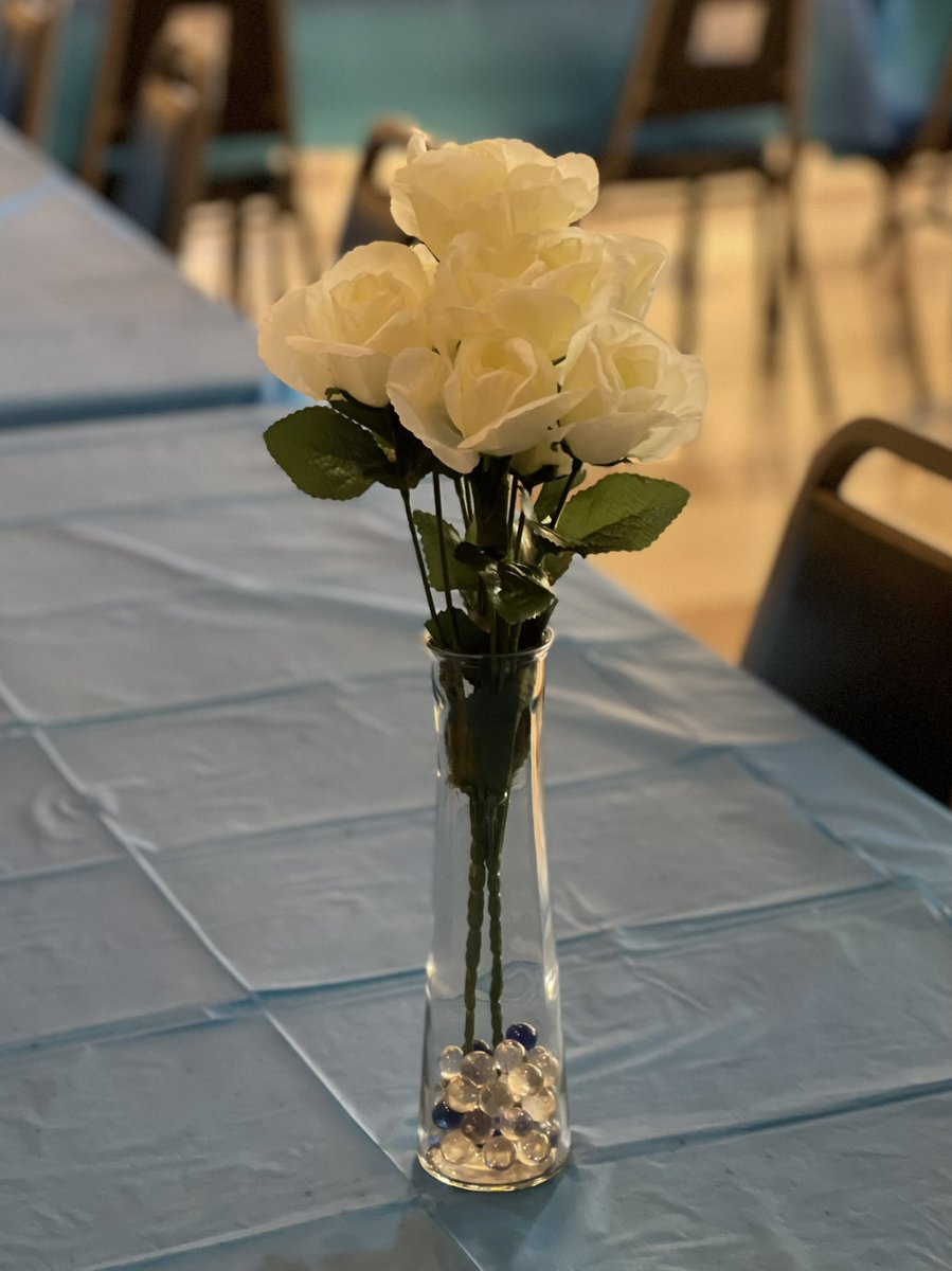 The stage is set to say congratulations  and goodbye to our 6th graders on Friday! We can’t wait to see them and their families at Promotion Mass and Breakfast!