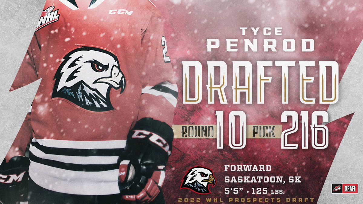 Nice to be Tyce 😎

Welcome to the Winterhawks, Tyce Penrod!