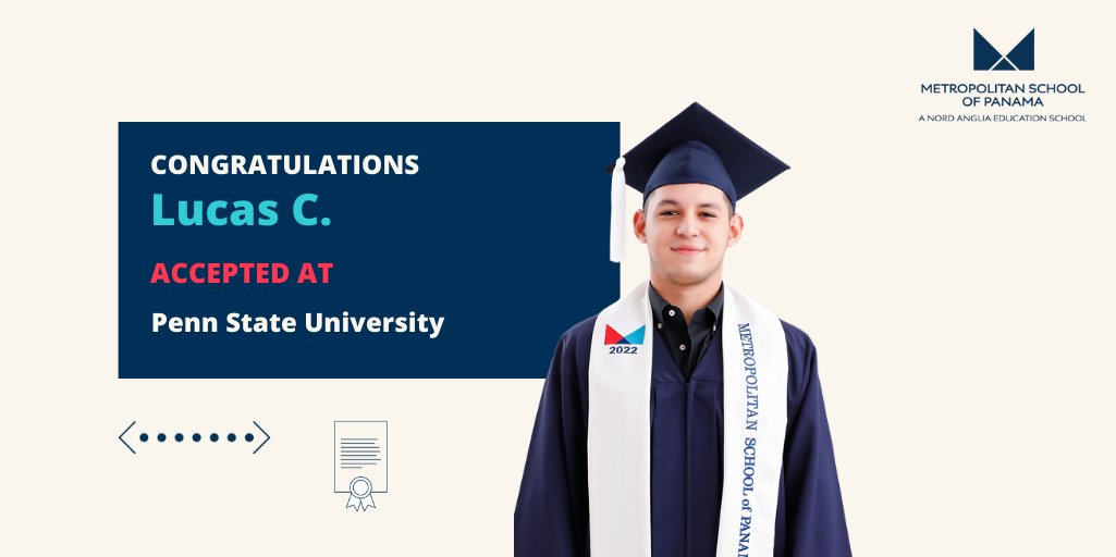 METSchoolPanama's tweet image. From Italy, Spain, France, or the US, where is the future taking you? 🌎
Congratulations #METSchoolPanama #ClassOf2022 we're so proud of you! 🎓✨
@NAEducation #METmagicMoments #NAEAchievers #CreateYourFuture #InternationalStudents #AcademicSuccess