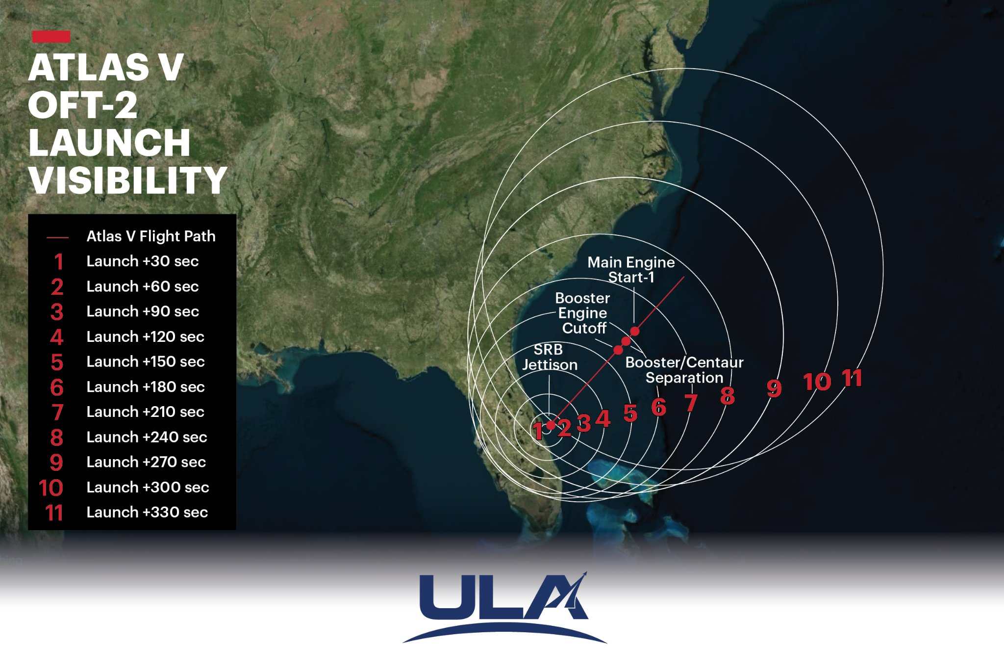 Spacex Flight Path Map Nasa On Twitter: "Ready To Watch #Starliner Launch To Space Today? If  You're On The U.s Eastern Seaboard & Weather Is Clear, You Might See The  @Ulalaunch Rocket And @Boeingspace Capsule In