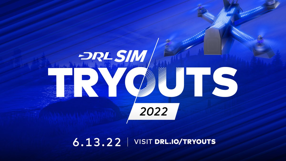 DroneRaceLeague's tweet photo. DRL SIM Tryouts are back 🎮

Download the DRL SIM and head to the link in our bio or https://t.co/kOGwLdj4SF to sign up for your chance to be the next DRL Pilot. 

#DRLSIMTryouts #DRLSIM #DRL https://t.co/R6QWVEmVkR