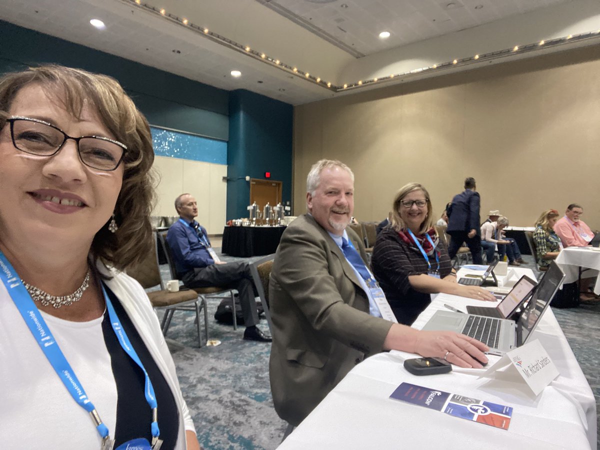 MNcounties's tweet photo. Minnesota counties are well represented on the @NACoTweets board of directors. Pictured here: @CommishMorris @Richard74656035 and @JulieMpls. Also in the room are @wtonicarter and @RamseyCountyD2. #mncounties https://t.co/wQTBXNrHFR