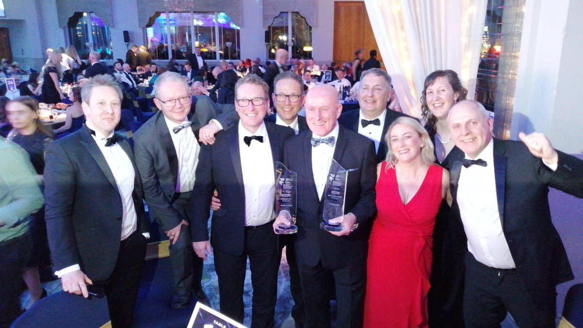 msurginor's tweet photo. #winners #doubletrouble #familybusinessoftheyear #retailfamilybusinessoftheyear @SPARNI @eye_business @cullodenestate https://t.co/DwPWTDPs7p