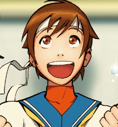 "An island? I don't believe we have..."

That's probably some other version of Sakura, stuck in the unfortunate world of Fortnite!

"I wanted to see you do some... えっと... Anime Powers, too! You think you could transform into Sailor Moon?! Or better yet...

GODZILLA."