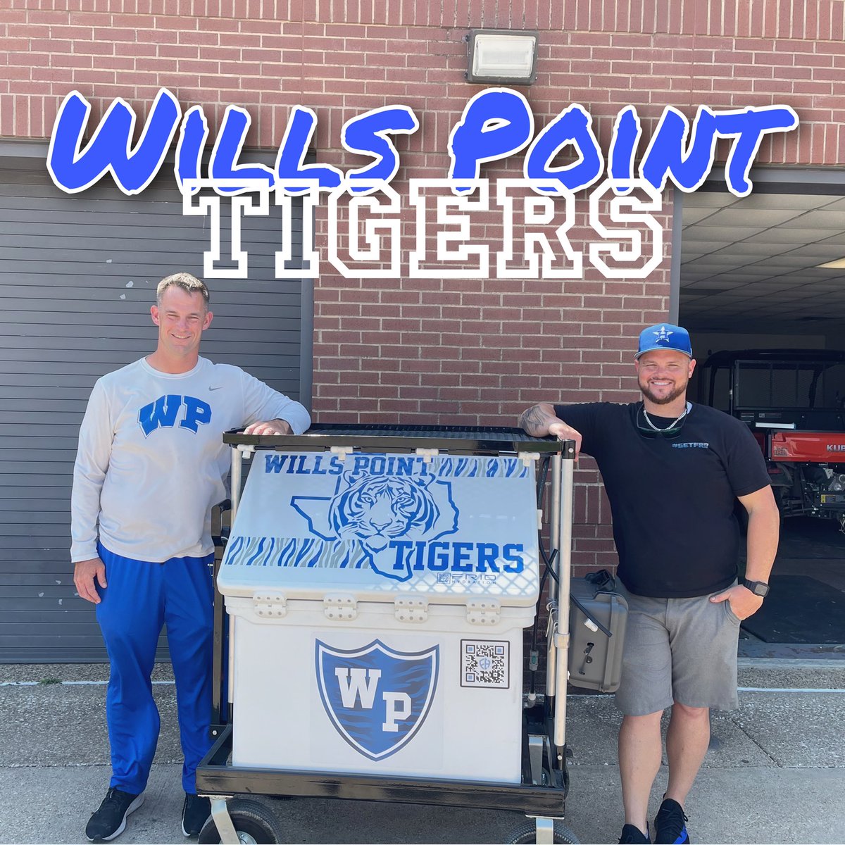 FrioHydration's tweet photo. @WPISDTigers looking real 🥶 now! Welcome to the #FrioFam https://t.co/uMqdRog3CS